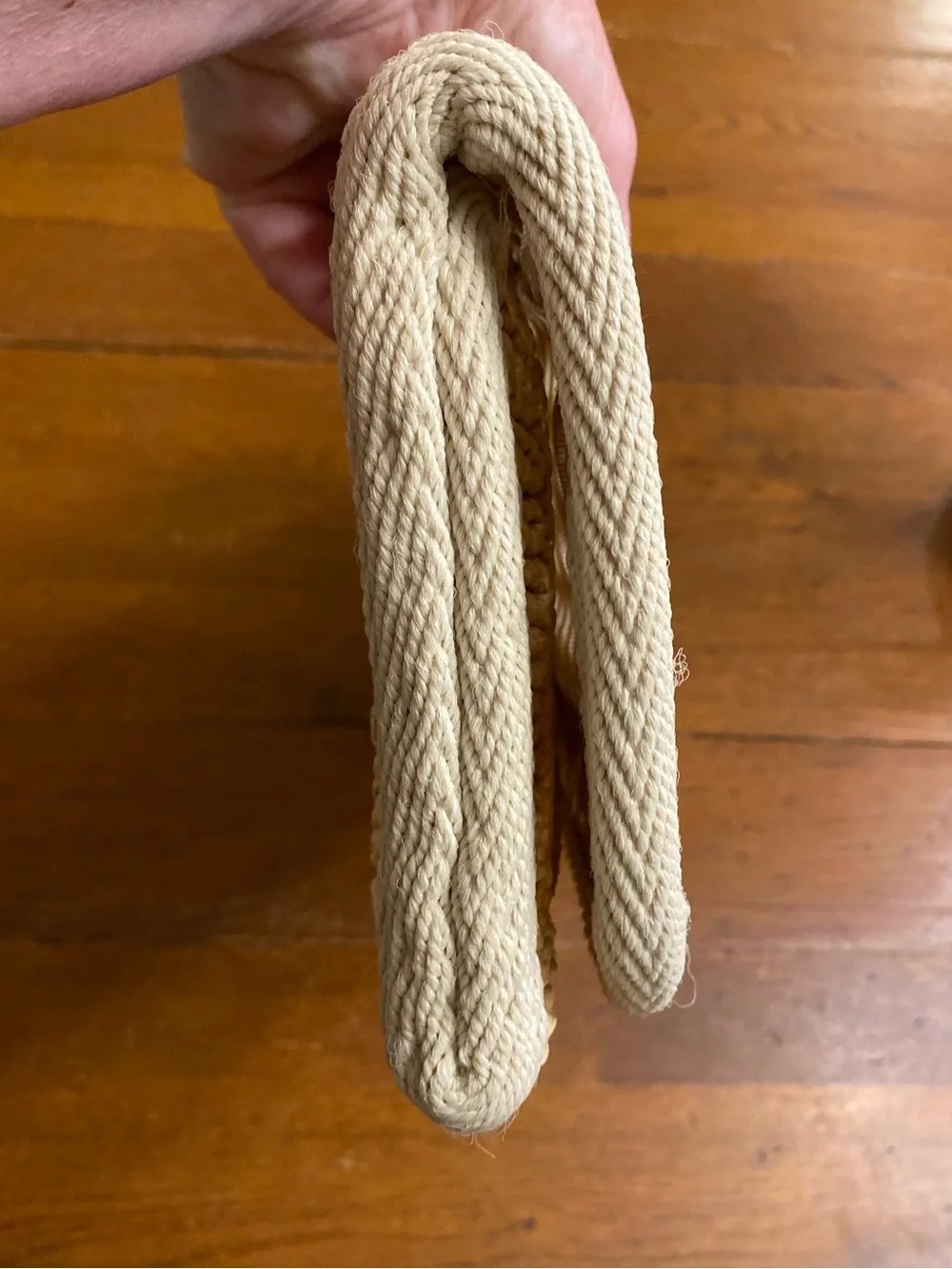 VTG 70s Italian Woven Straw Raffia Clutch Bag The Bon Marche Made In Italy Boho